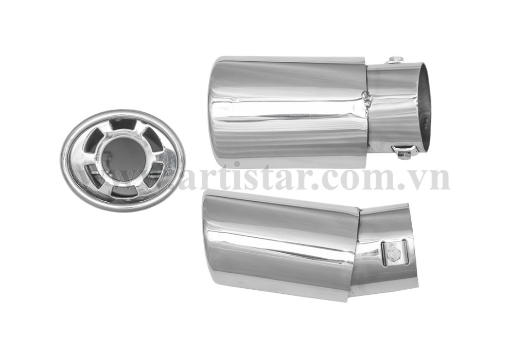 PÔ CONG INOX KHÔNG CHỮ - ĐUÔI PÔ Ô TÔ